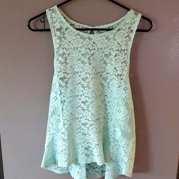 Hollister Tops - Hollister Lace Dress Tank Top